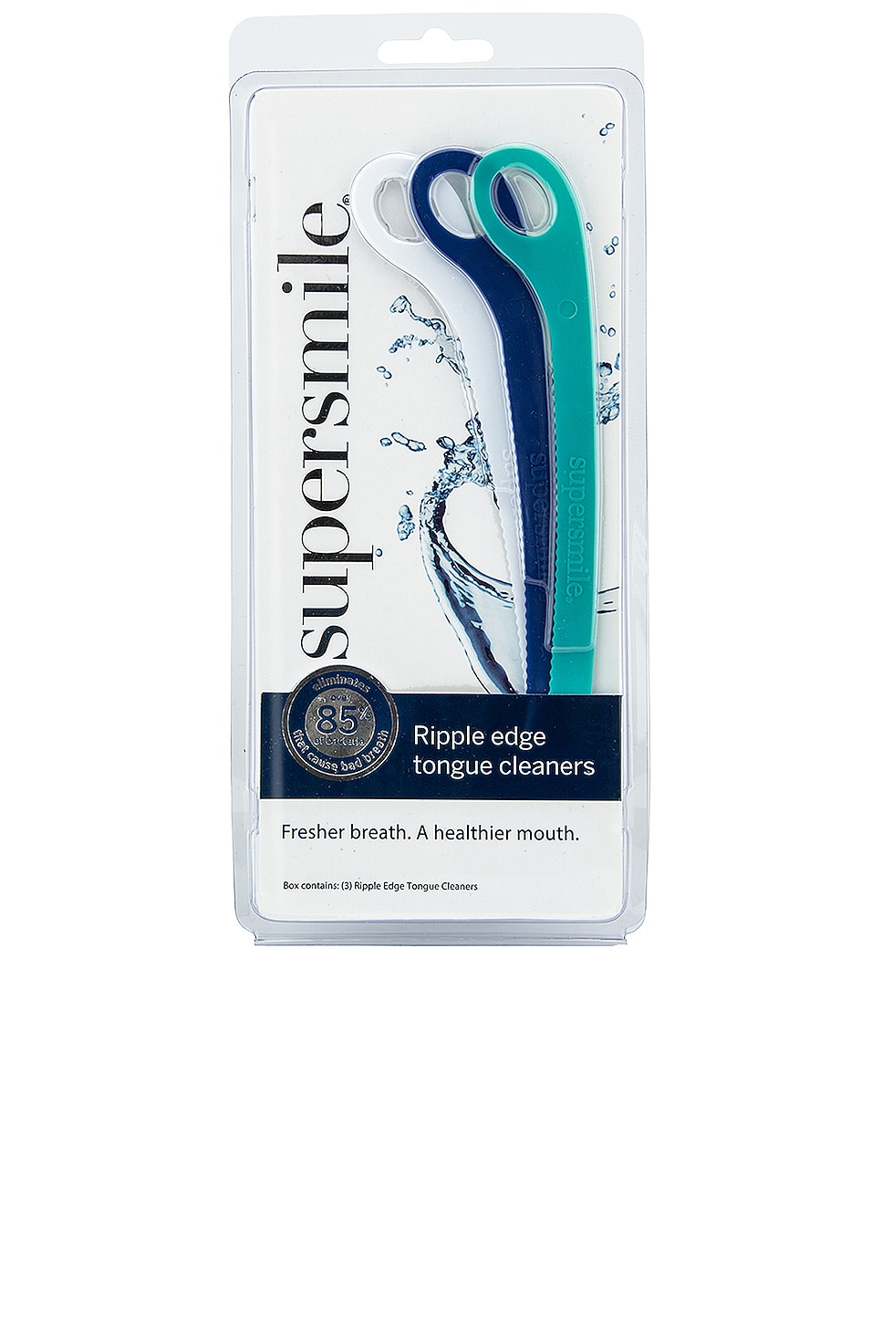 Ripple Edge Tongue Cleaner Trio - thumbnail 2