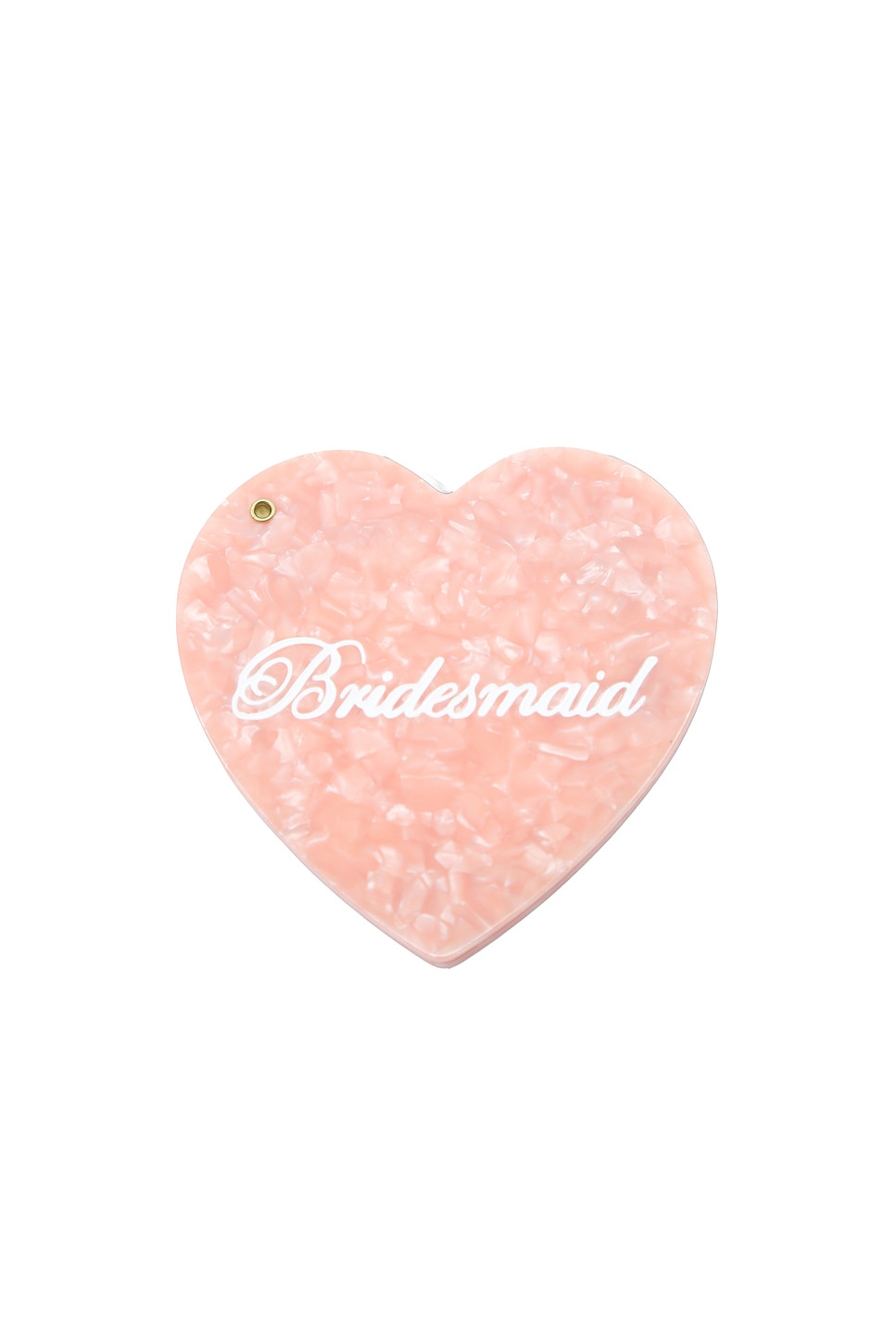 Hand-Painted Bridesmaid Compact Mirror - thumbnail 3