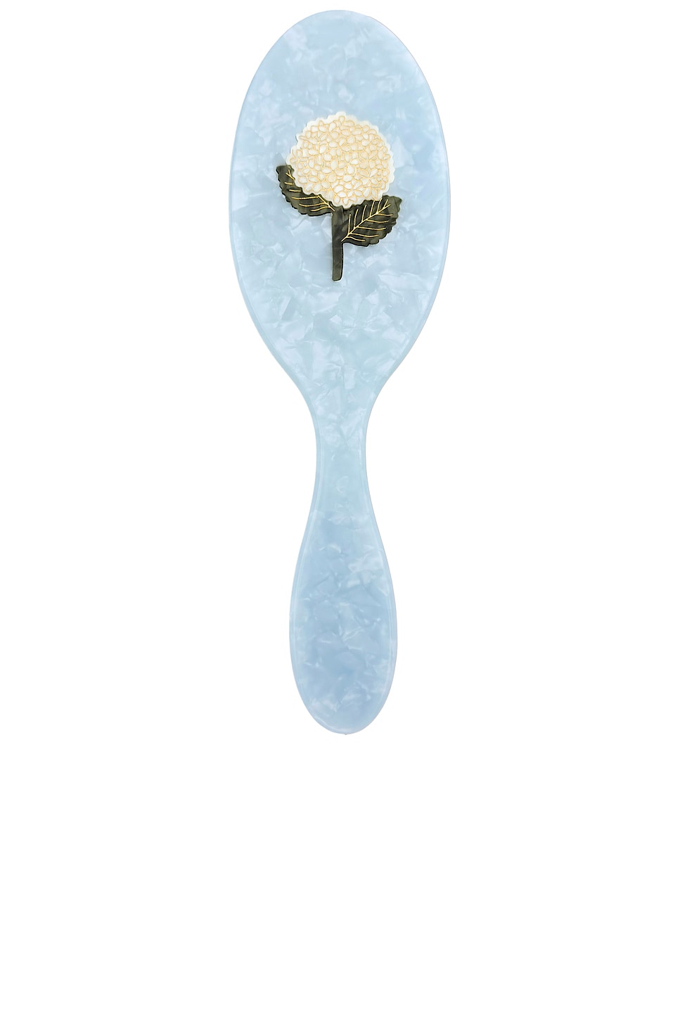 Hand-painted Hydrangea Amazing Hair Day Brush - thumbnail 2