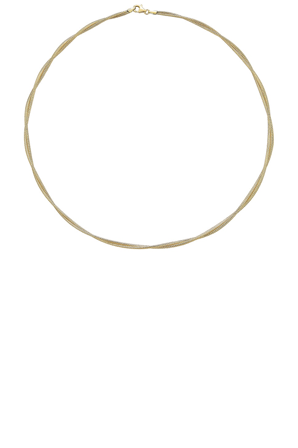 Interwoven Gold Necklace