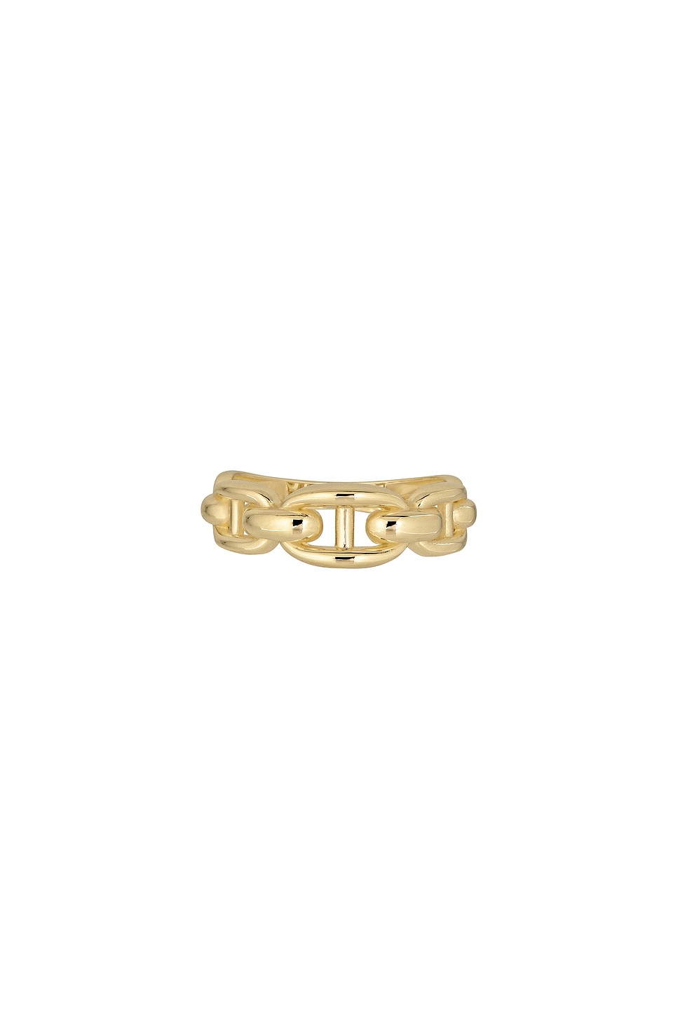 Puff Rib Ring STONE AND STRAND Puffed Maritime Ring in 14k Yellow Gold | REVOLVE