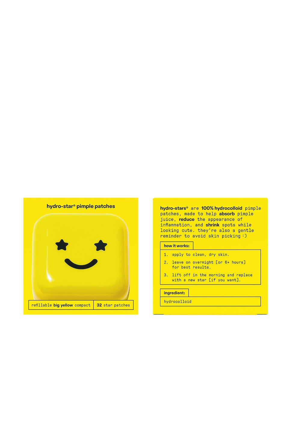 Starface PATCHS ANTI-BOUTONS HYDRO-STARS PIMPLE PATCHES STARTER PACK