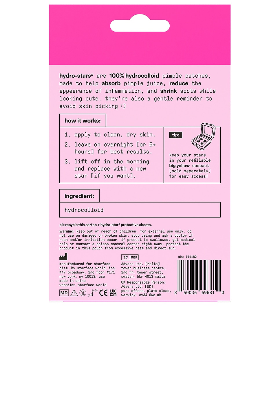 Hydro-Star Pink Pimple Patches - thumbnail 3