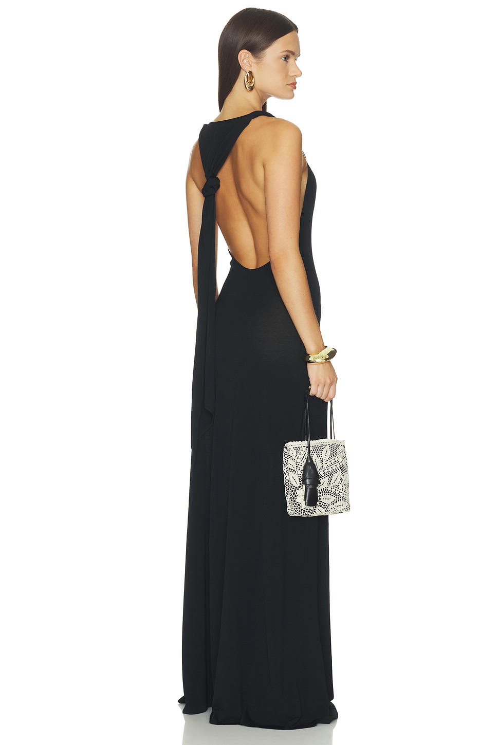 Araminta Knit Twist Gown
