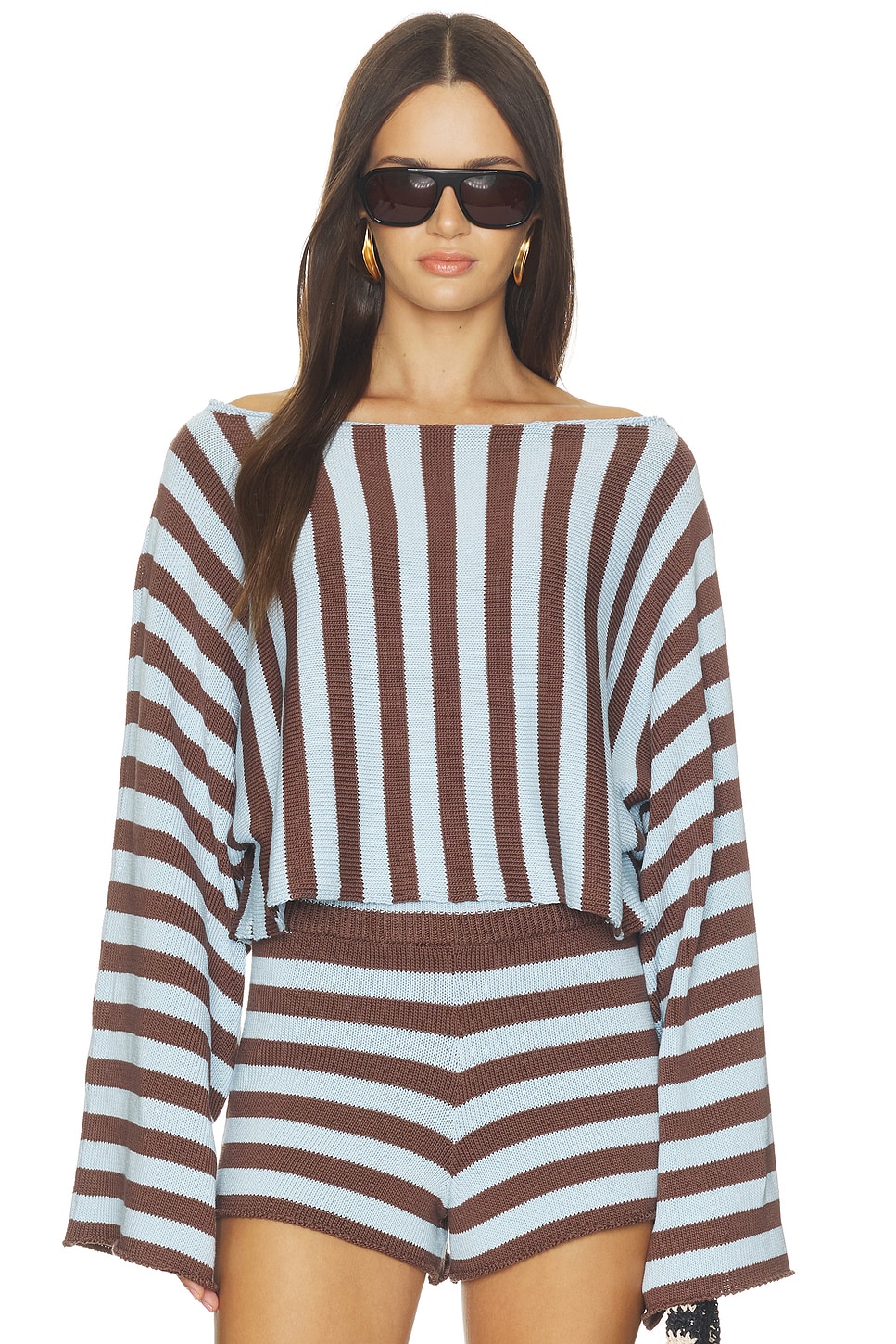 Lesly Off Shoulder Knit Top
