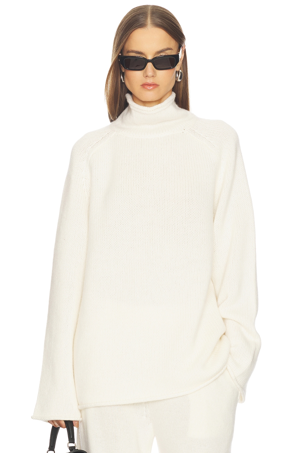 Sukki Cashmere Oversized Turtleneck