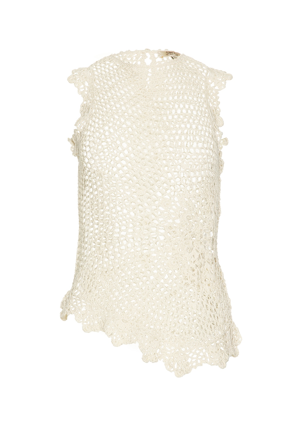 SRG Camdin Hand Crochet Asymmetric Top