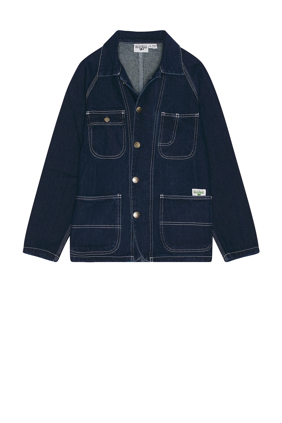 Service Works Denim Coverall 2.0 Jacket in One Wash | REVOLVE
