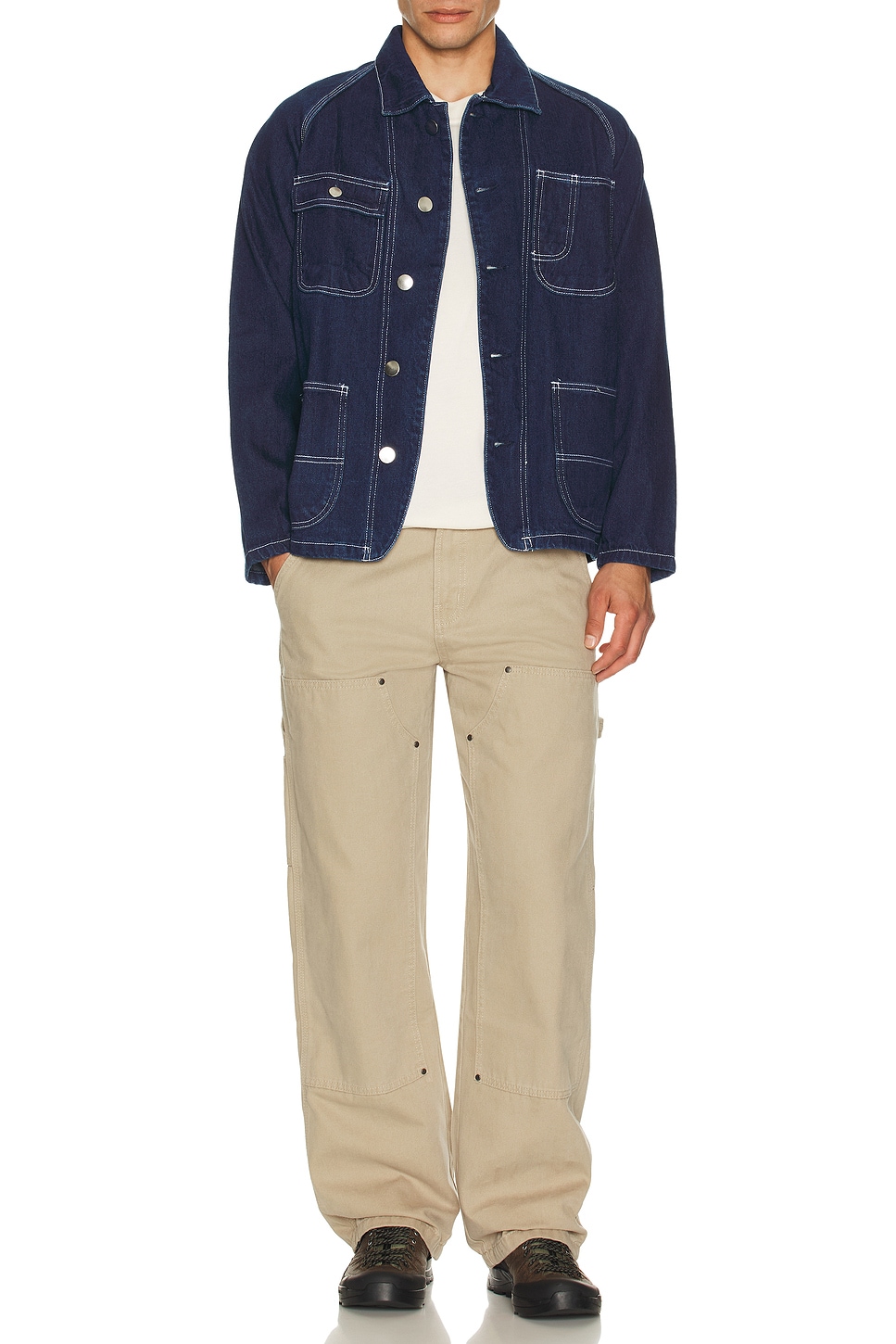 Service Works Denim Coverall 2.0 Jacket in One Wash | REVOLVE