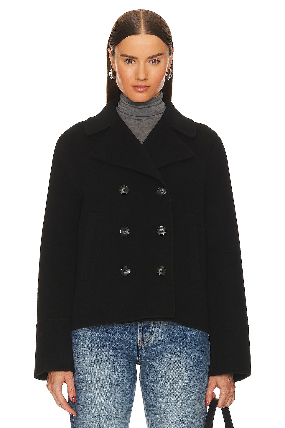 Rue Sophie Ollie Peacoat Jacket thumbnail