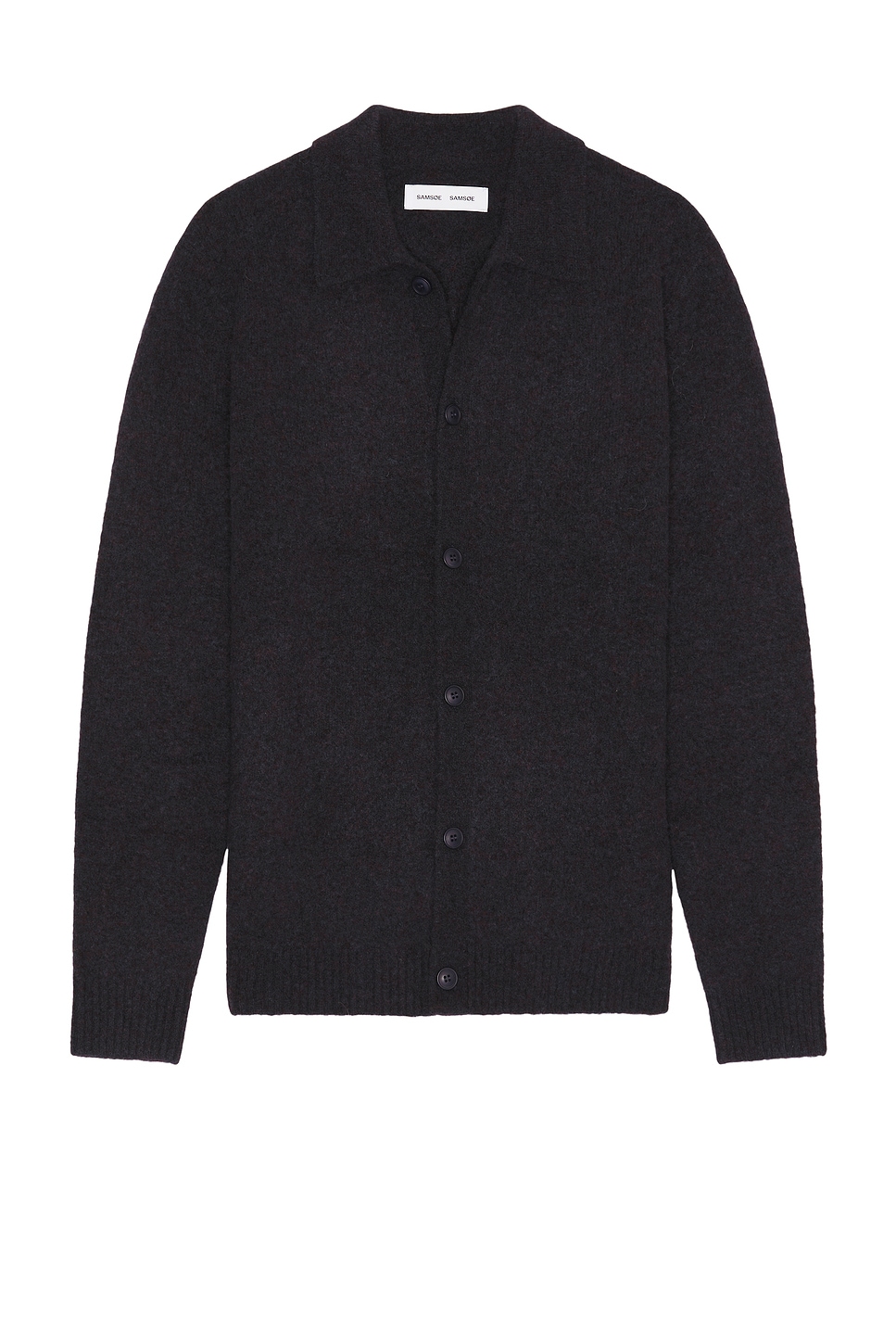Sabutler Button Down Knitted Polo - Thumbnail 1