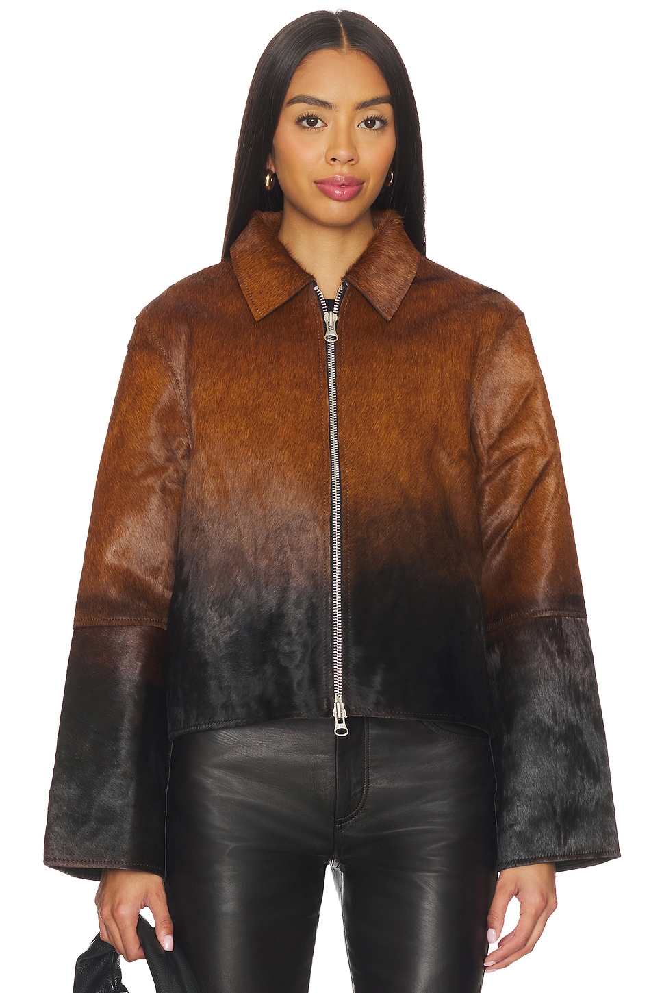 SAMSOE SAMSOE Salylo Leather Jacket