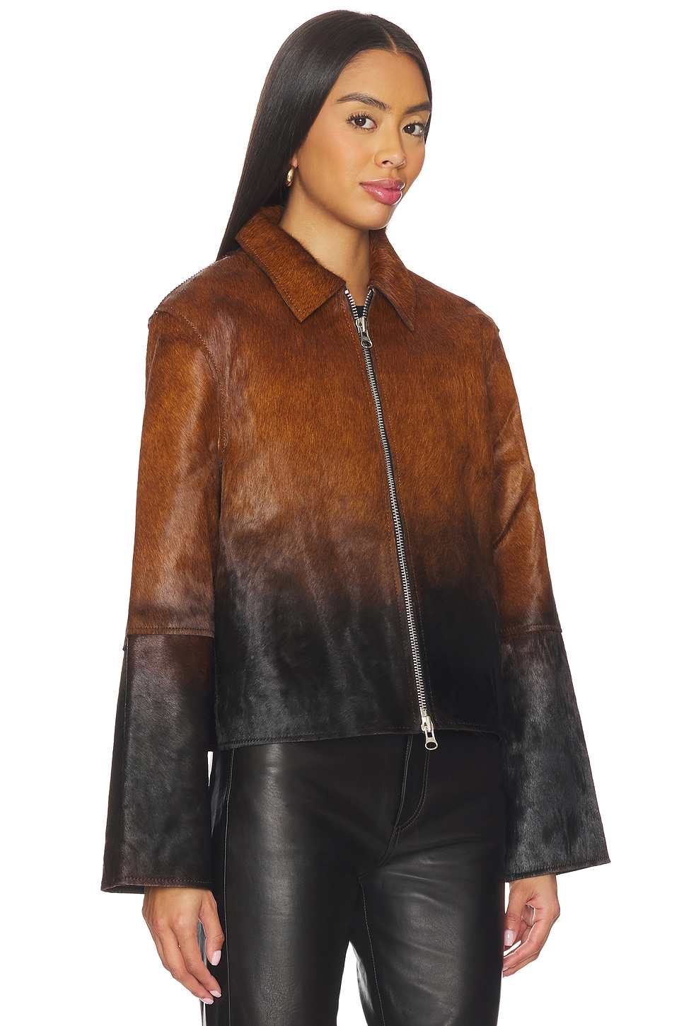 SAMSOE SAMSOE Salylo Leather Jacket
