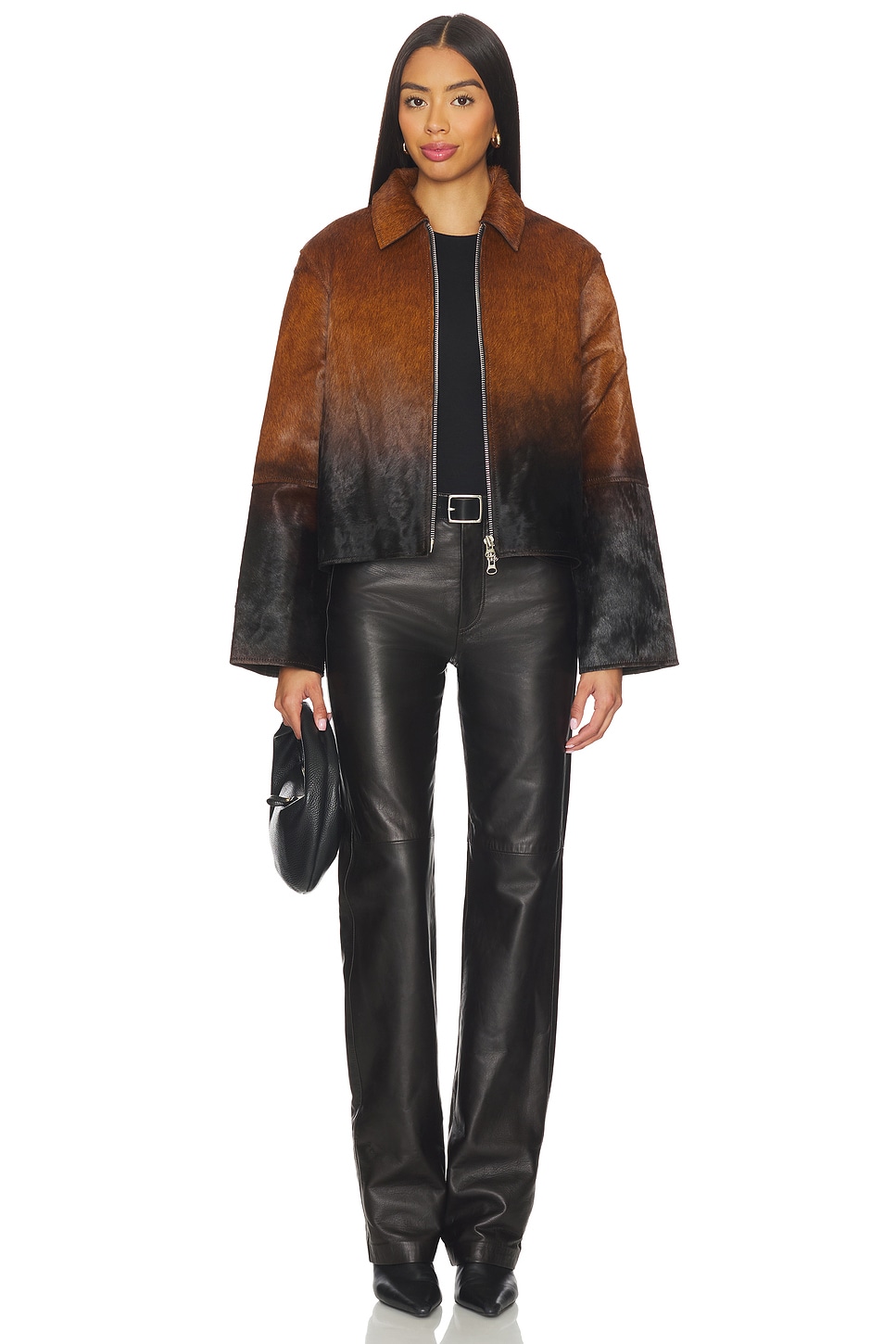 SAMSOE SAMSOE Salylo Leather Jacket