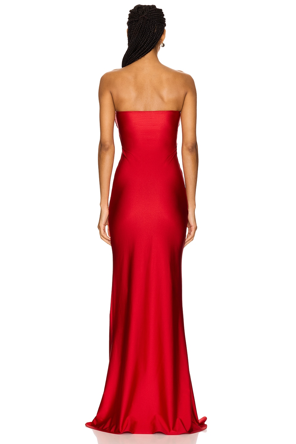 Shani Shemer Cascade Maxi Dress in Scarlet Red | REVOLVE