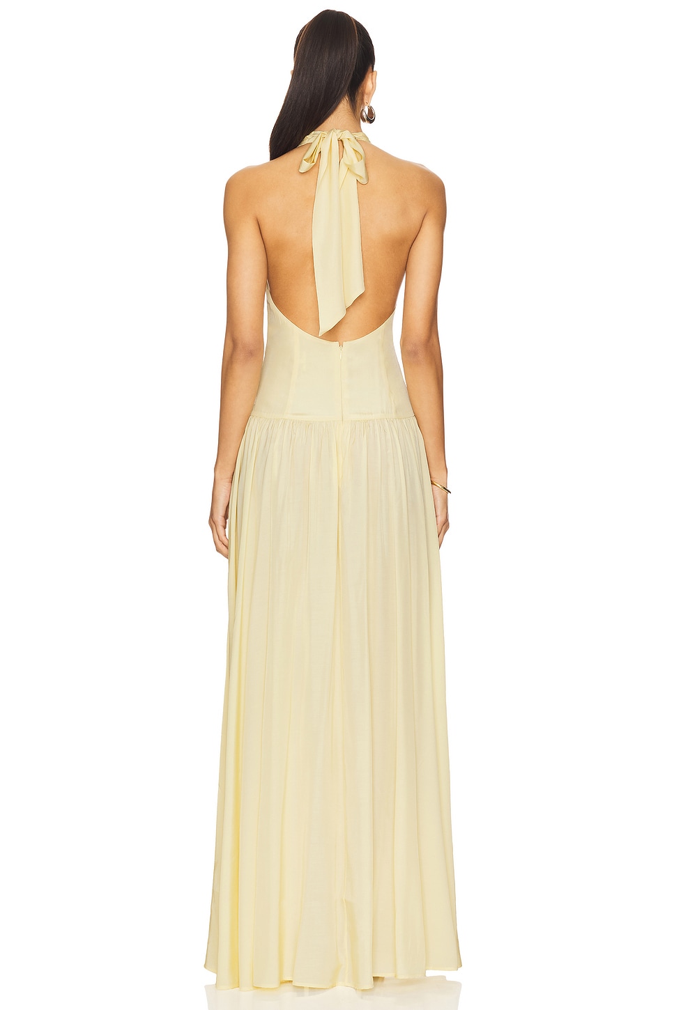 Shani Shemer Astrid Maxi Dress in Butter | REVOLVE
