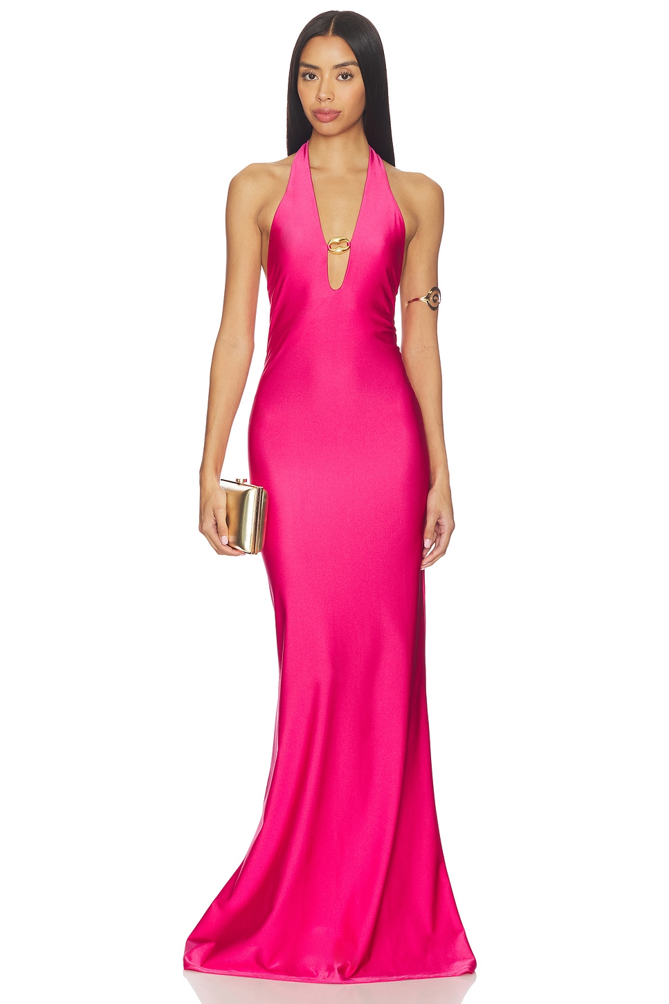 Shani Shemer Sienna Maxi Dress in Fuchsia | REVOLVE