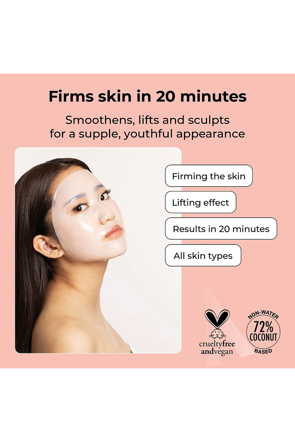 Close-Up Firming Bio-Cellulose Second Skin Face Mask - thumbnail 3