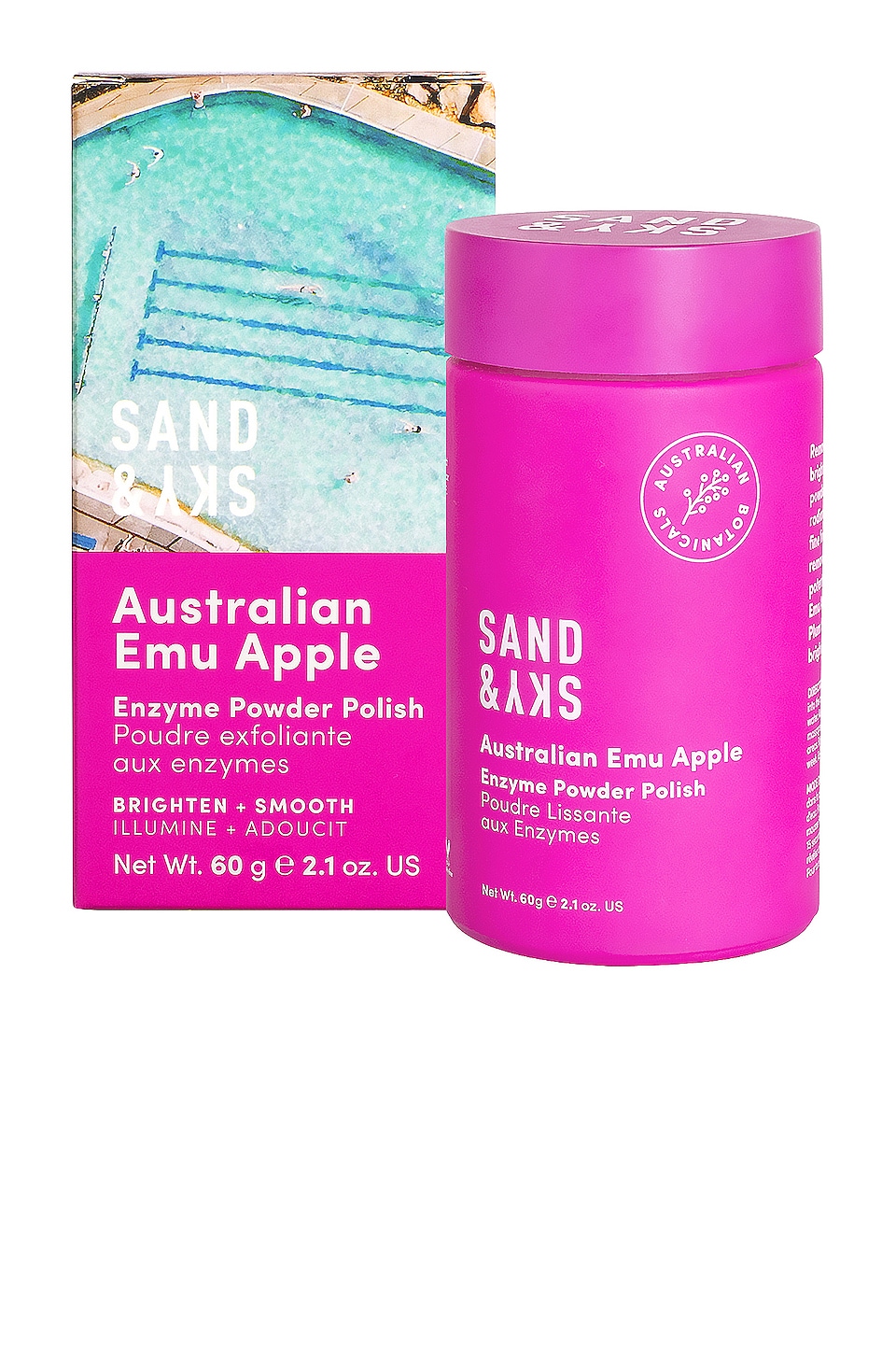 Shop Sand & Sky Emu Apple Enzyme Polish In N,a