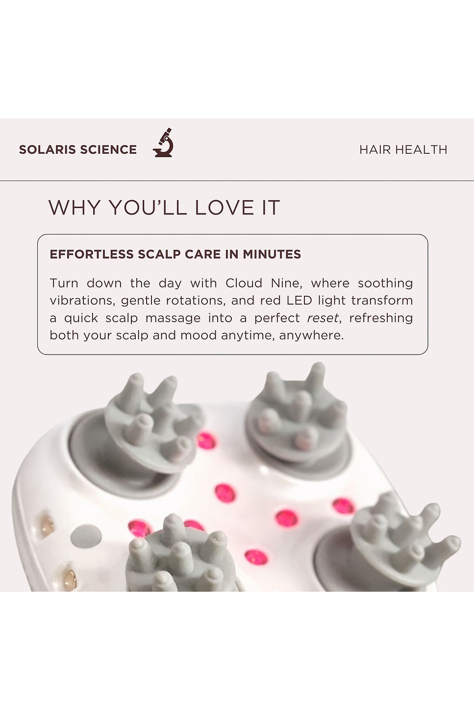 Cloud Nine Hair Strengthening Scalp Massager - thumbnail 3