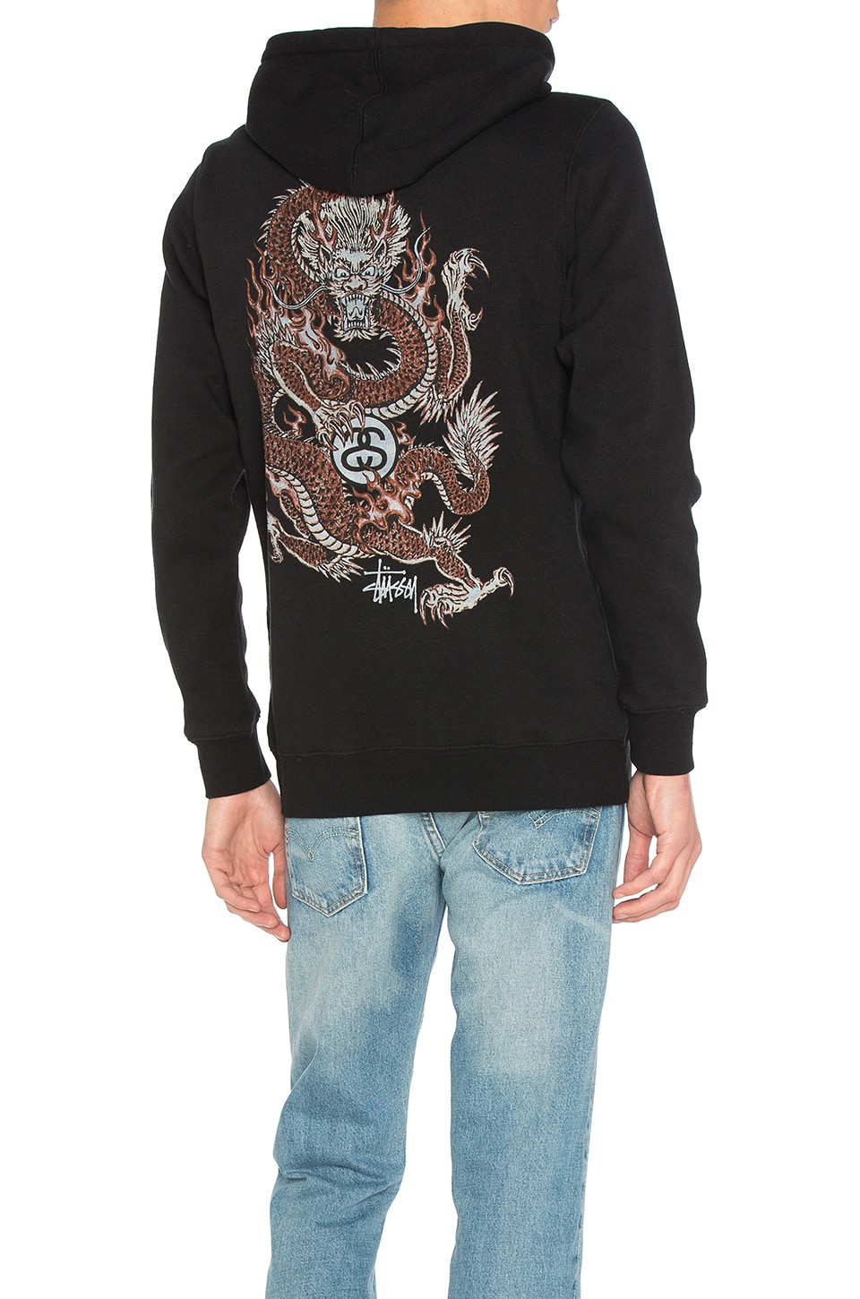 stussy dragon sweatshirt