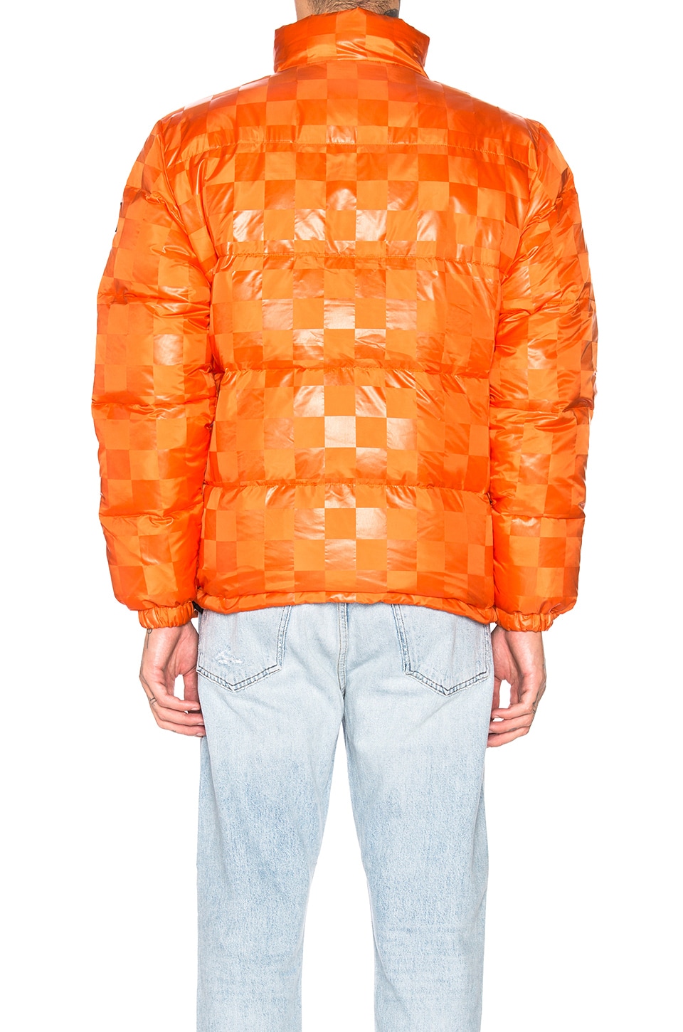 Stussy Puffer Jacket in Orange | REVOLVE