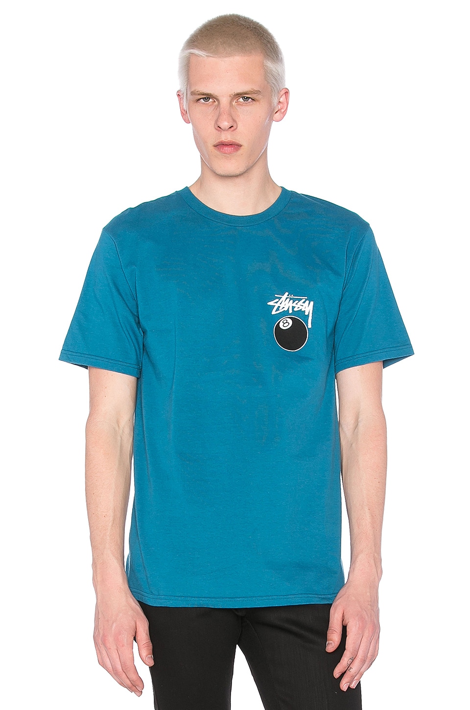 Stussy 8 discount ball tee blue