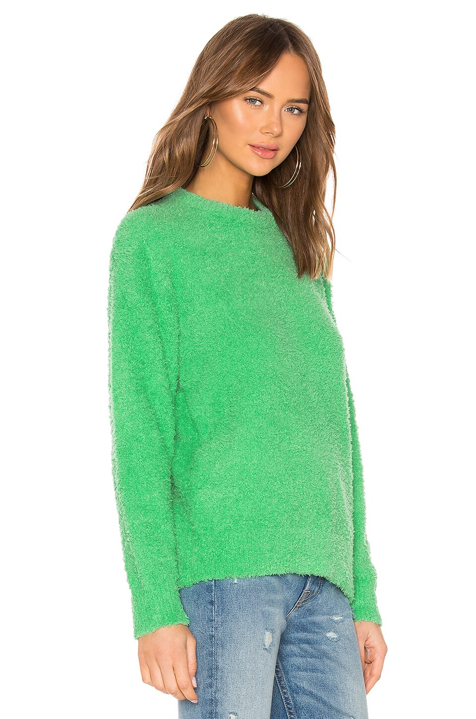 Stussy Floyd Scruffy Sweater in Green | REVOLVE