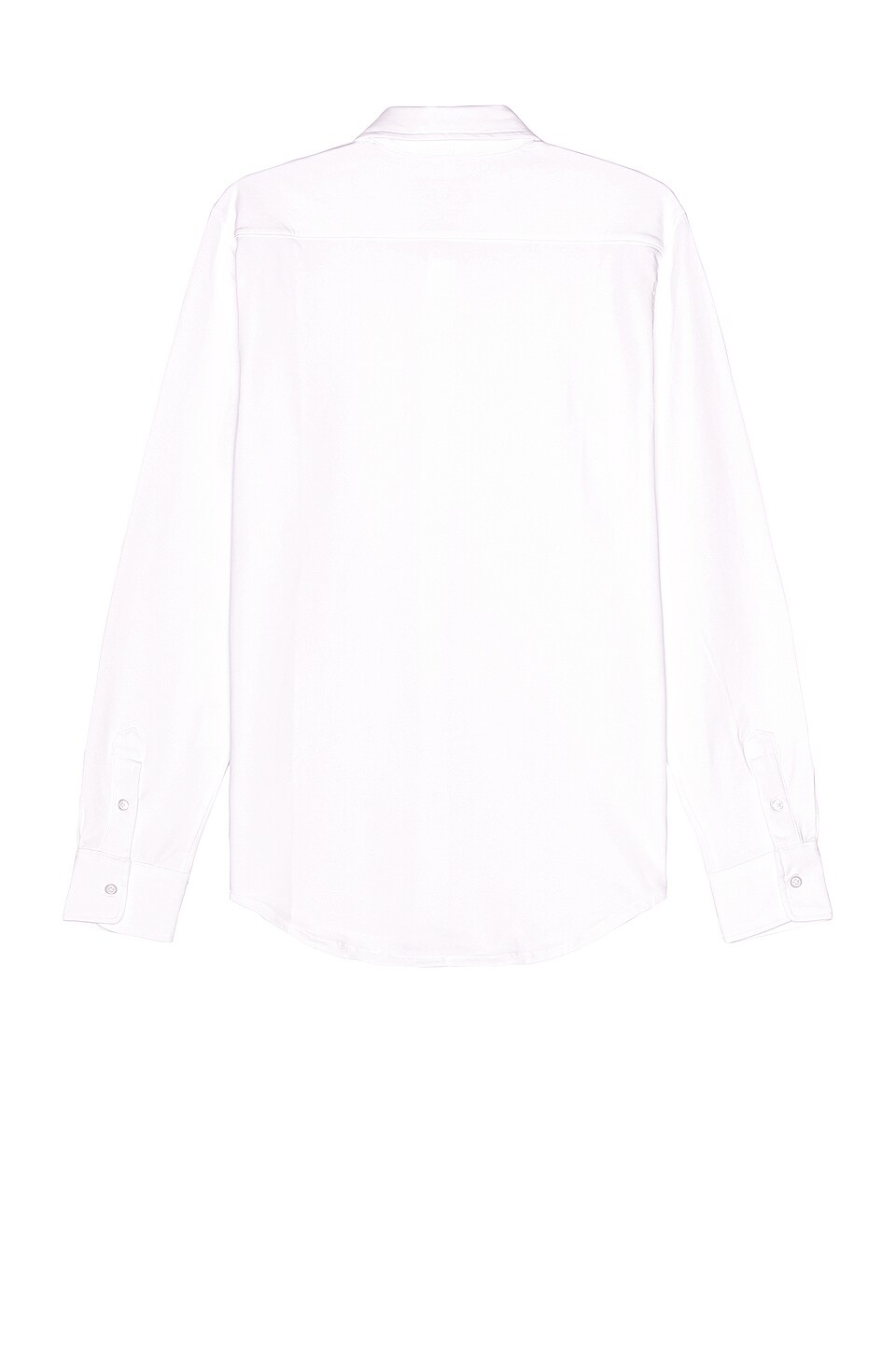 Swet Tailor Long Sleeve Polished Shirt in White