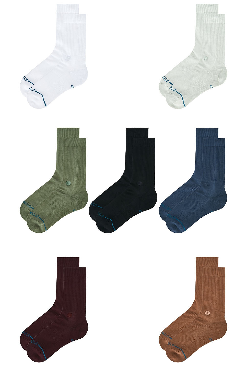 Stance 7 Days A Week Pack Socks in Multi | REVOLVE