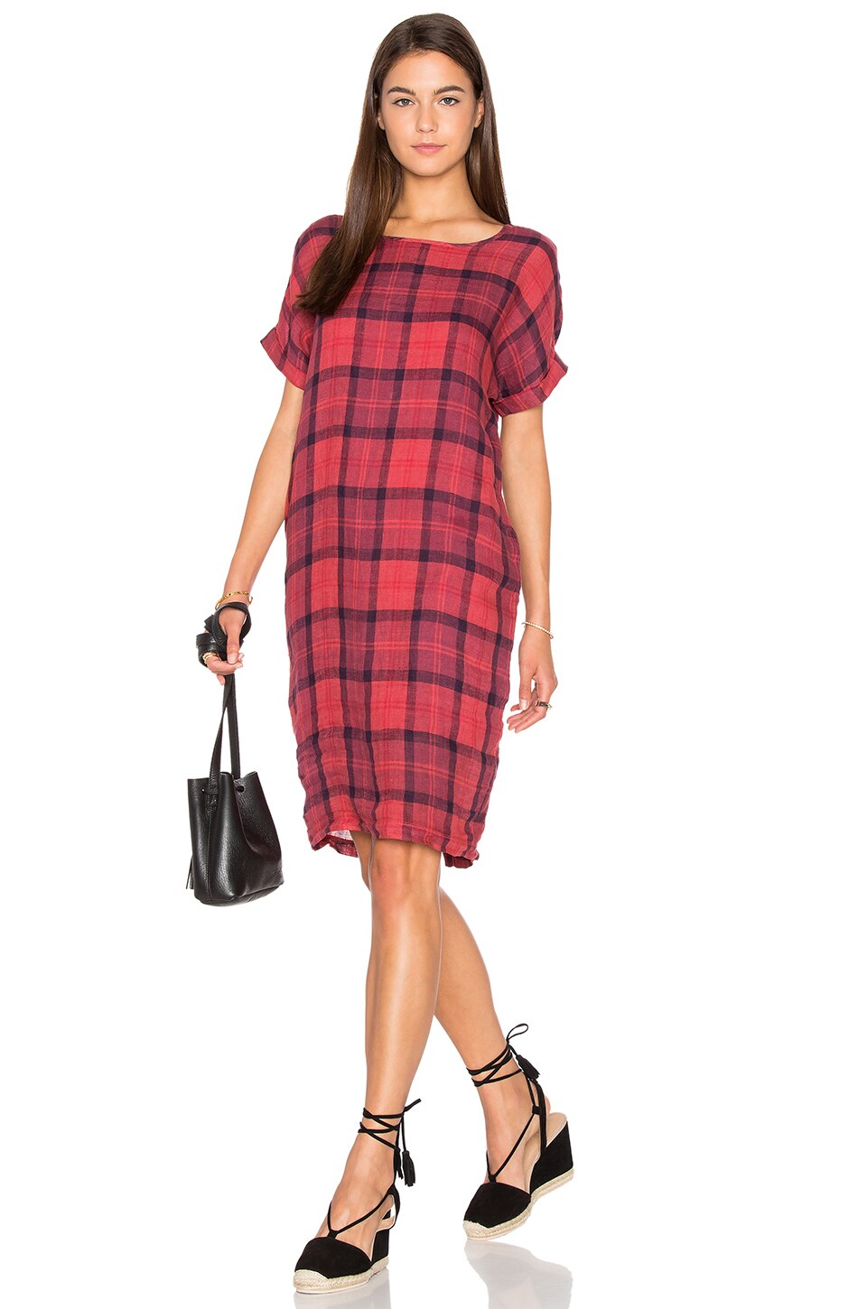revolve plaid dress