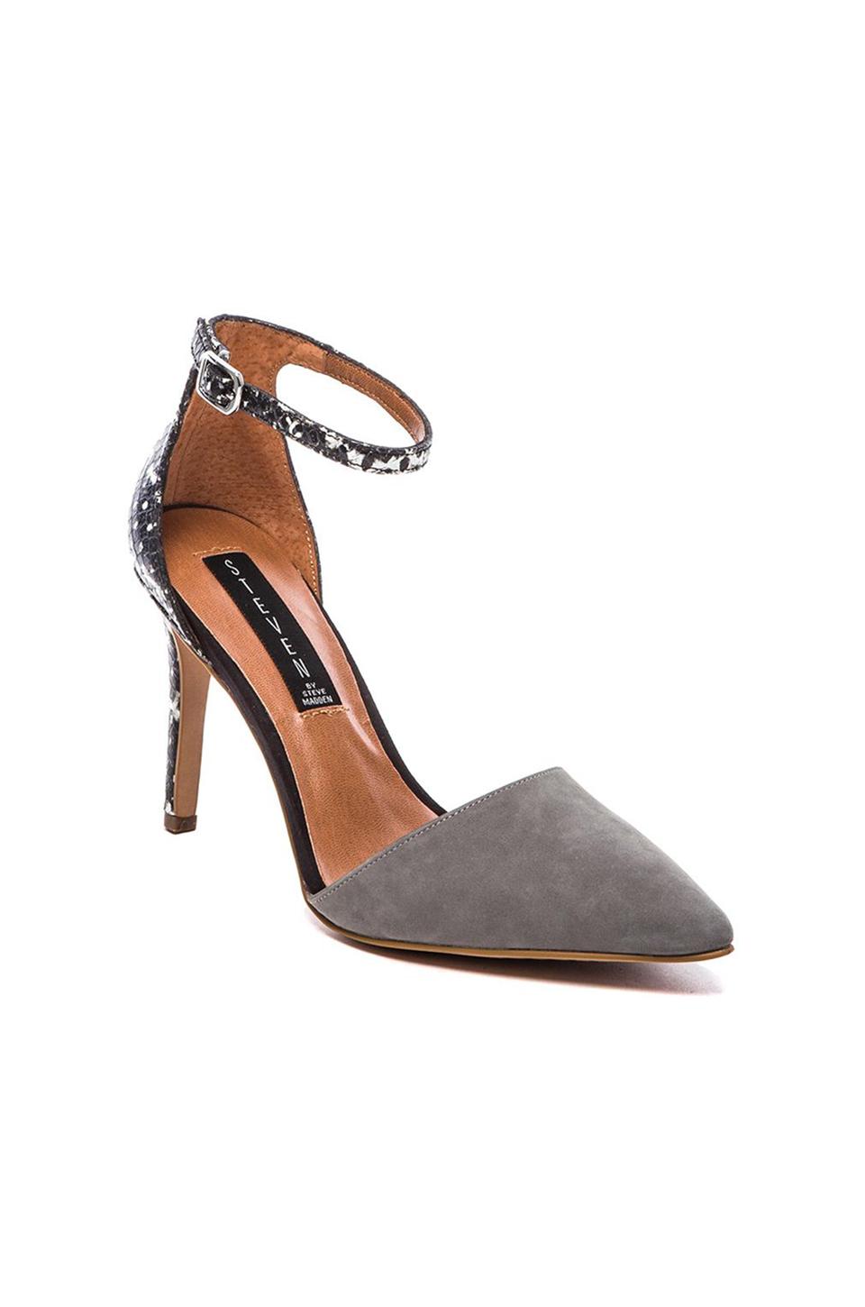 Steven Anibell Heel in Grey Multi