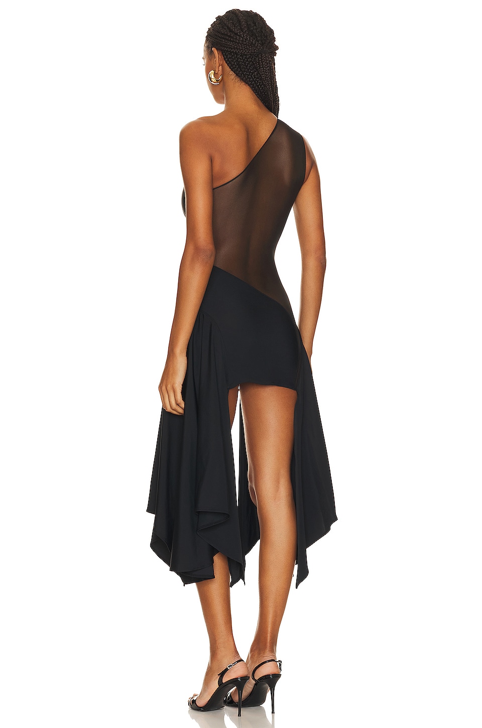 Sketch-Y Tricot Mesh Dress thumbnail