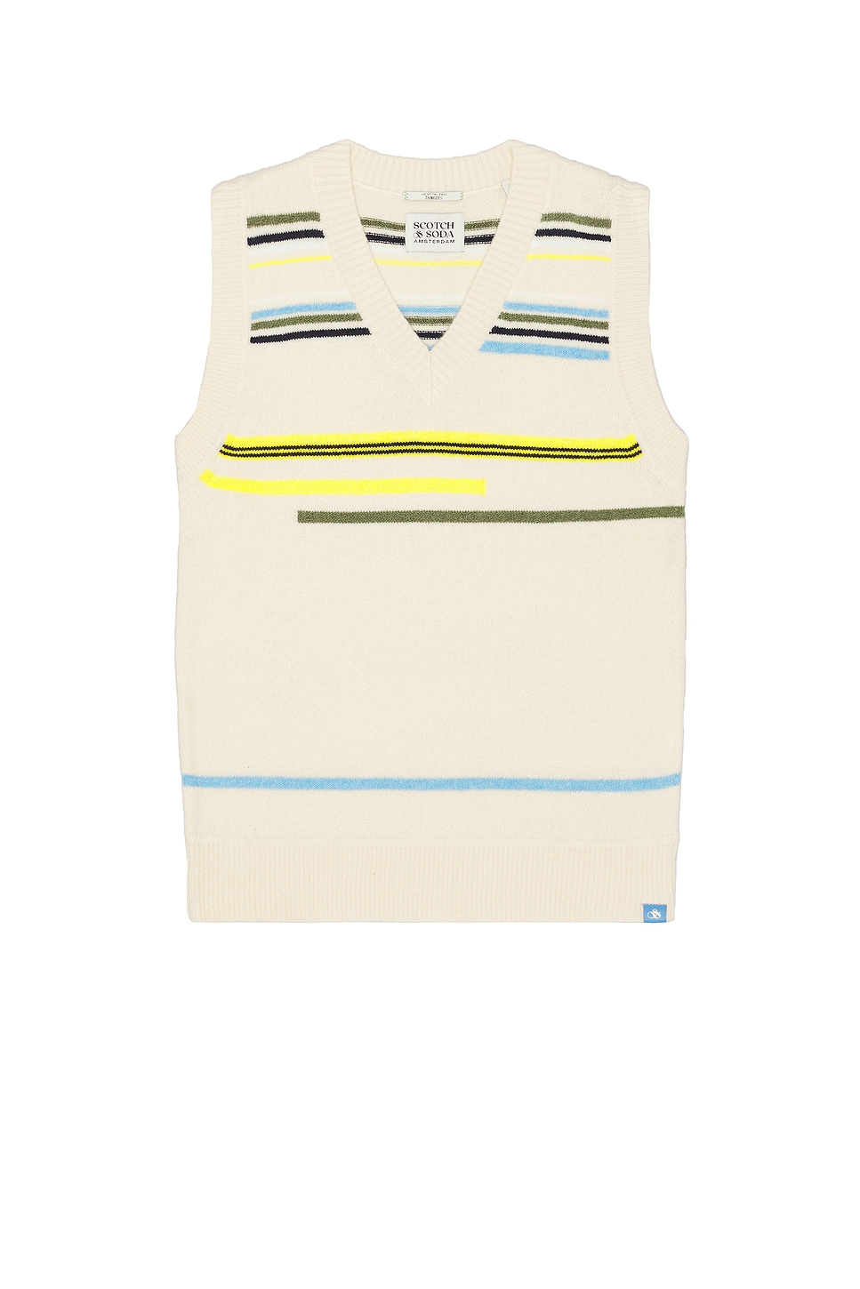 Scotch & Soda REGULAR FIT LOGO BADGE - Sudadera - Moondust/gris Oscuro