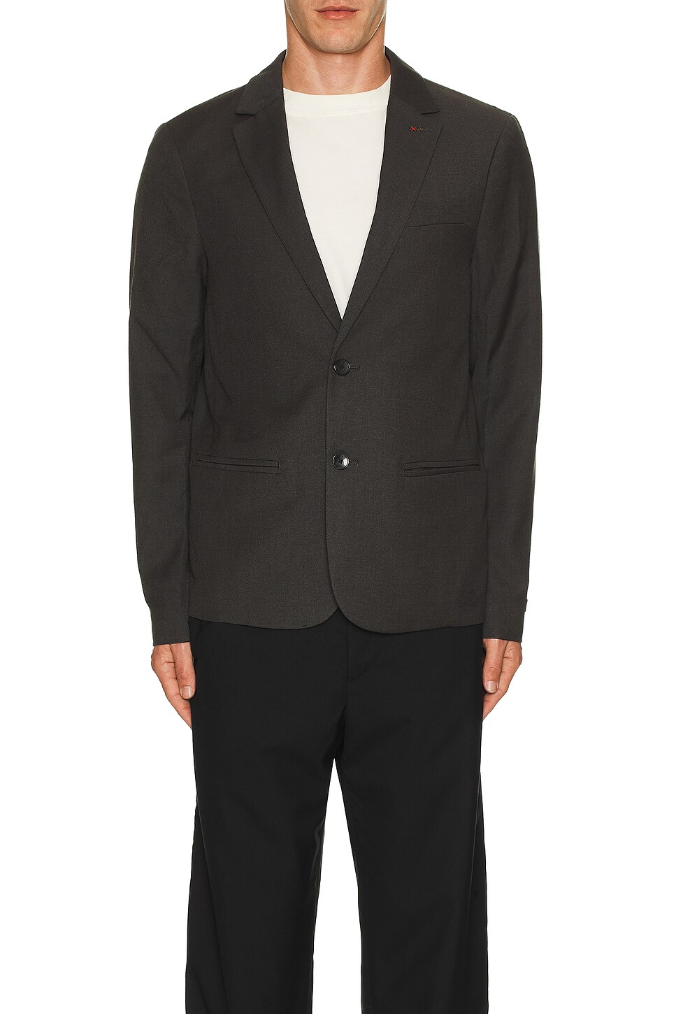 Relaxed Twill Blazer