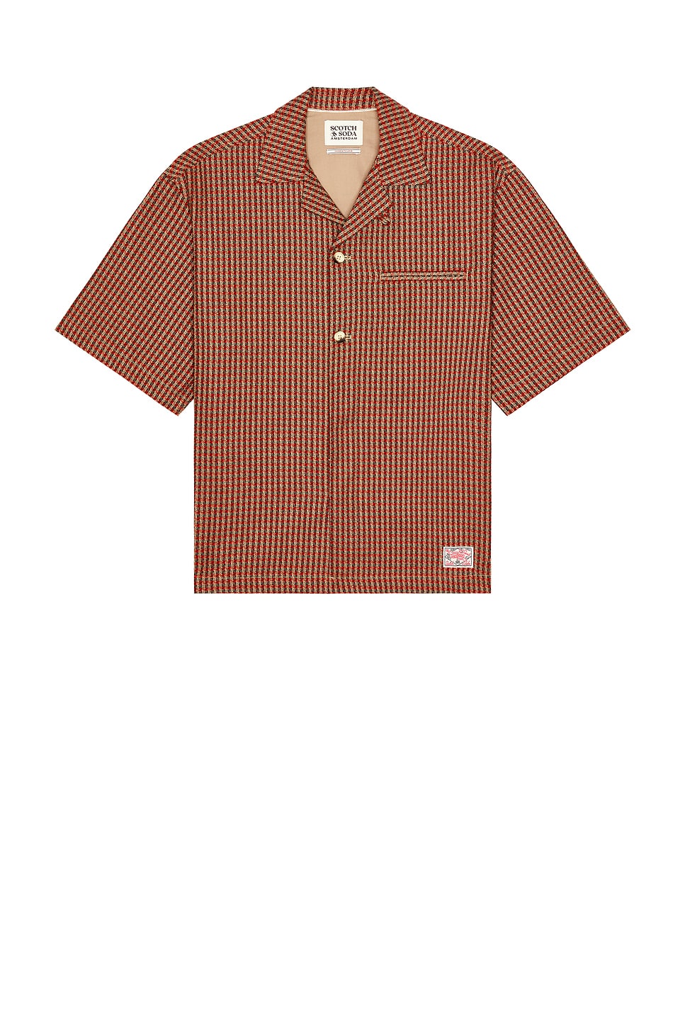 Geo Print Short Sleeve Shirt