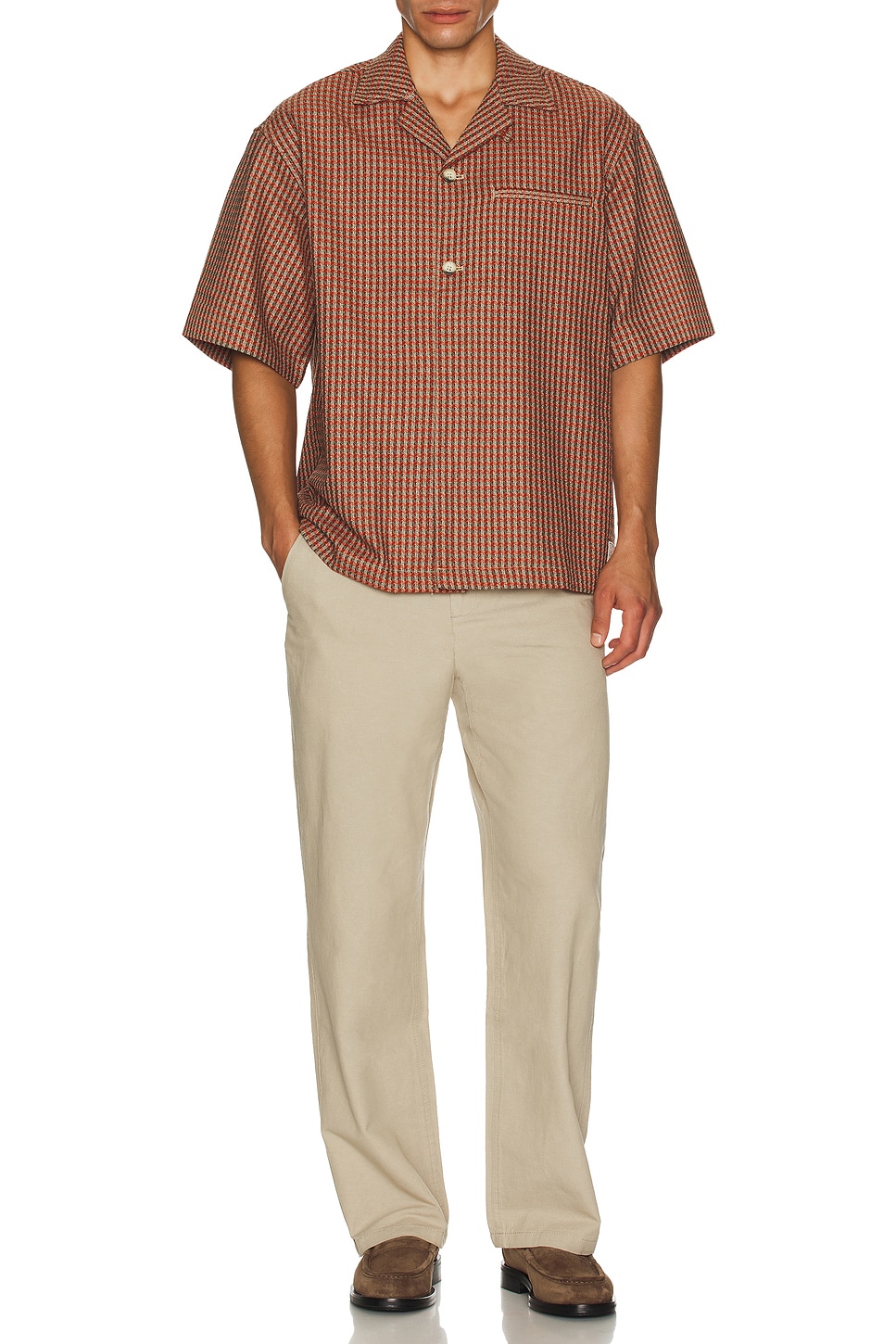 Geo Print Short Sleeve Shirt