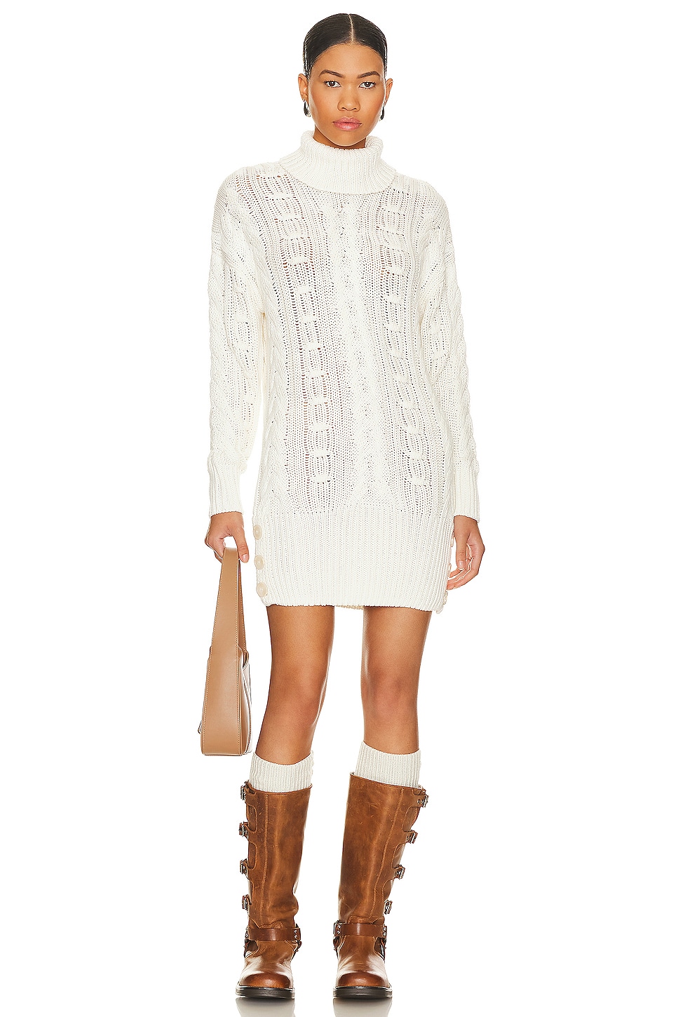 Stitches & Stripes Laurel Tunic Dress in Chalk REVOLVE