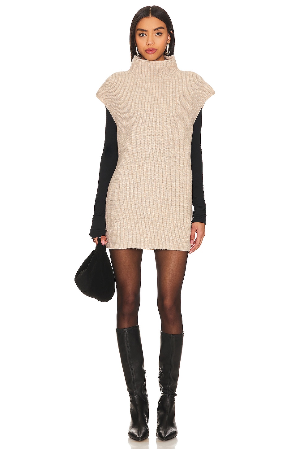 Stitches & Stripes Celine Tunic Dress in Oat REVOLVE