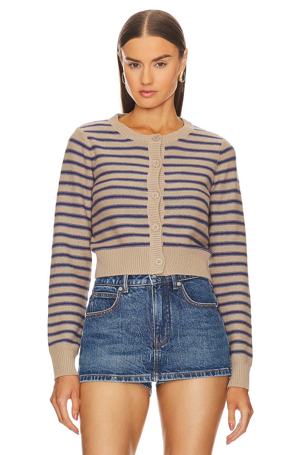 Stitches & Stripes GILET CROPPED AUBREY