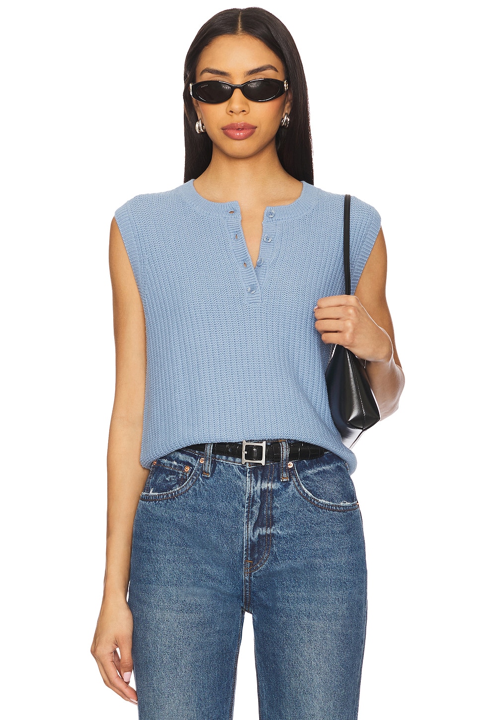 Stitches & Stripes Frampton Henley Vest