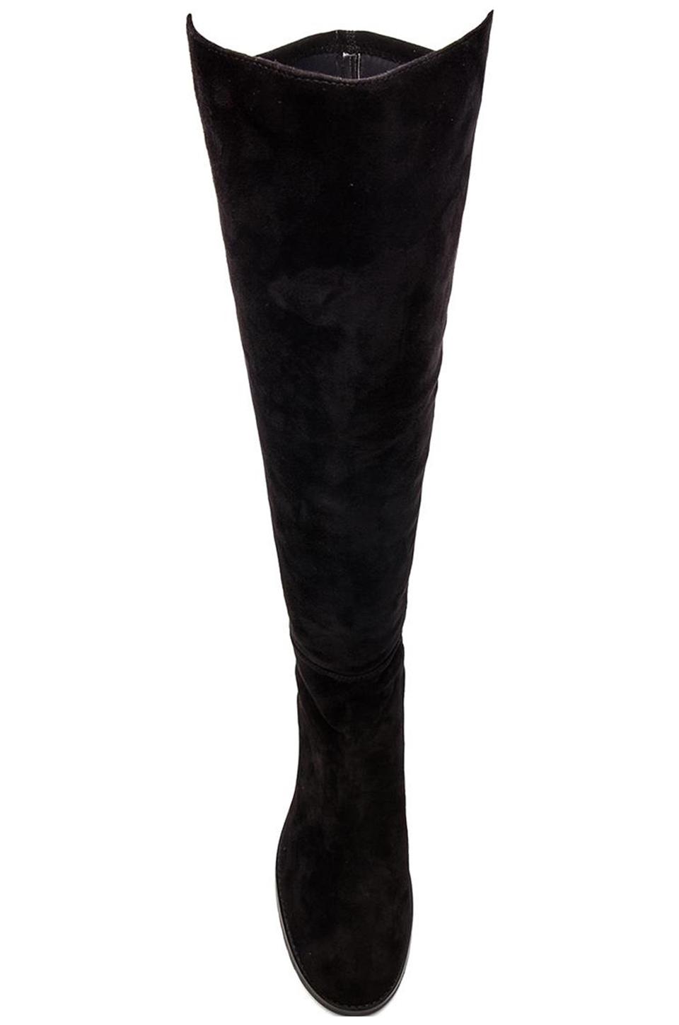 stuart weitzman 5050 boot black suede
