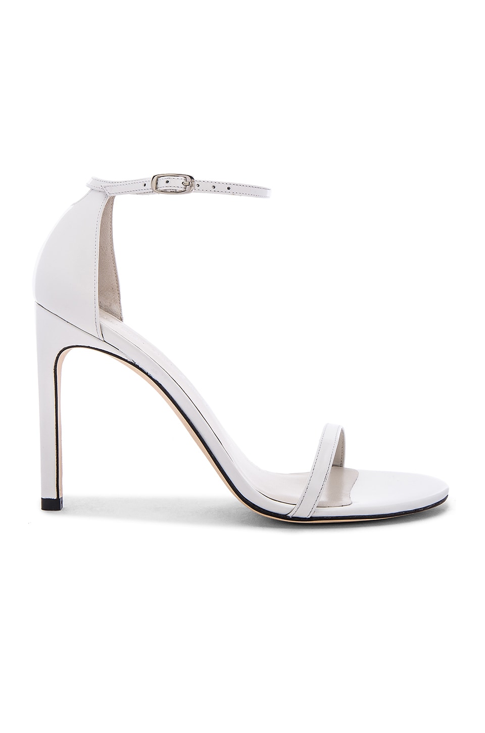 stuart weitzman white heels