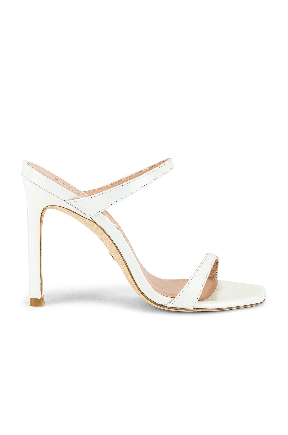 Stuart Weitzman Aleena Mule in White | REVOLVE