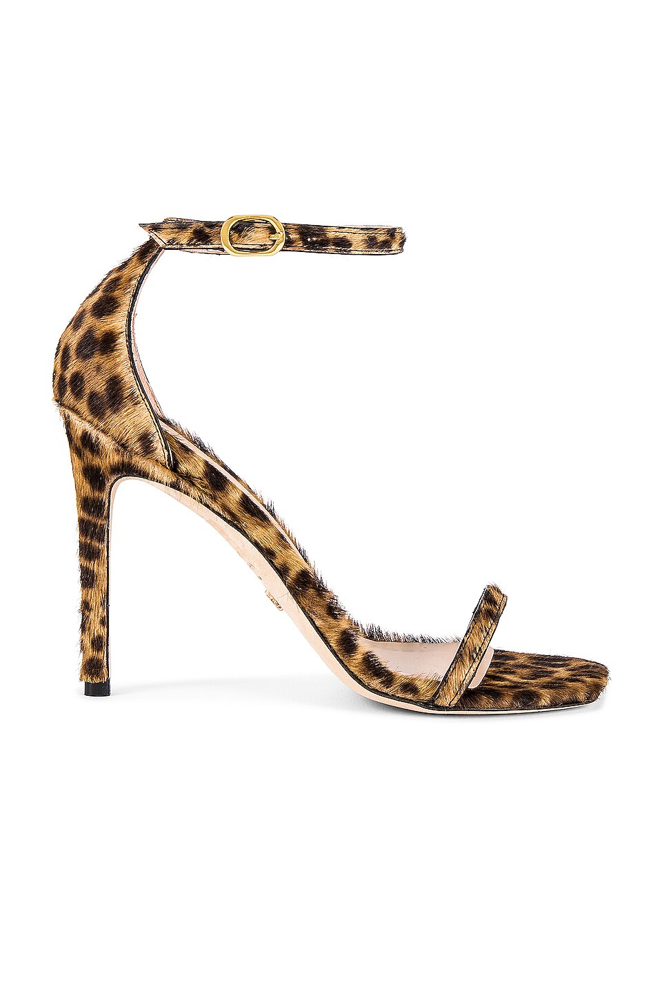 Stuart Weitzman Nudistcurve 100 Sandal in Classic Cheetah | REVOLVE