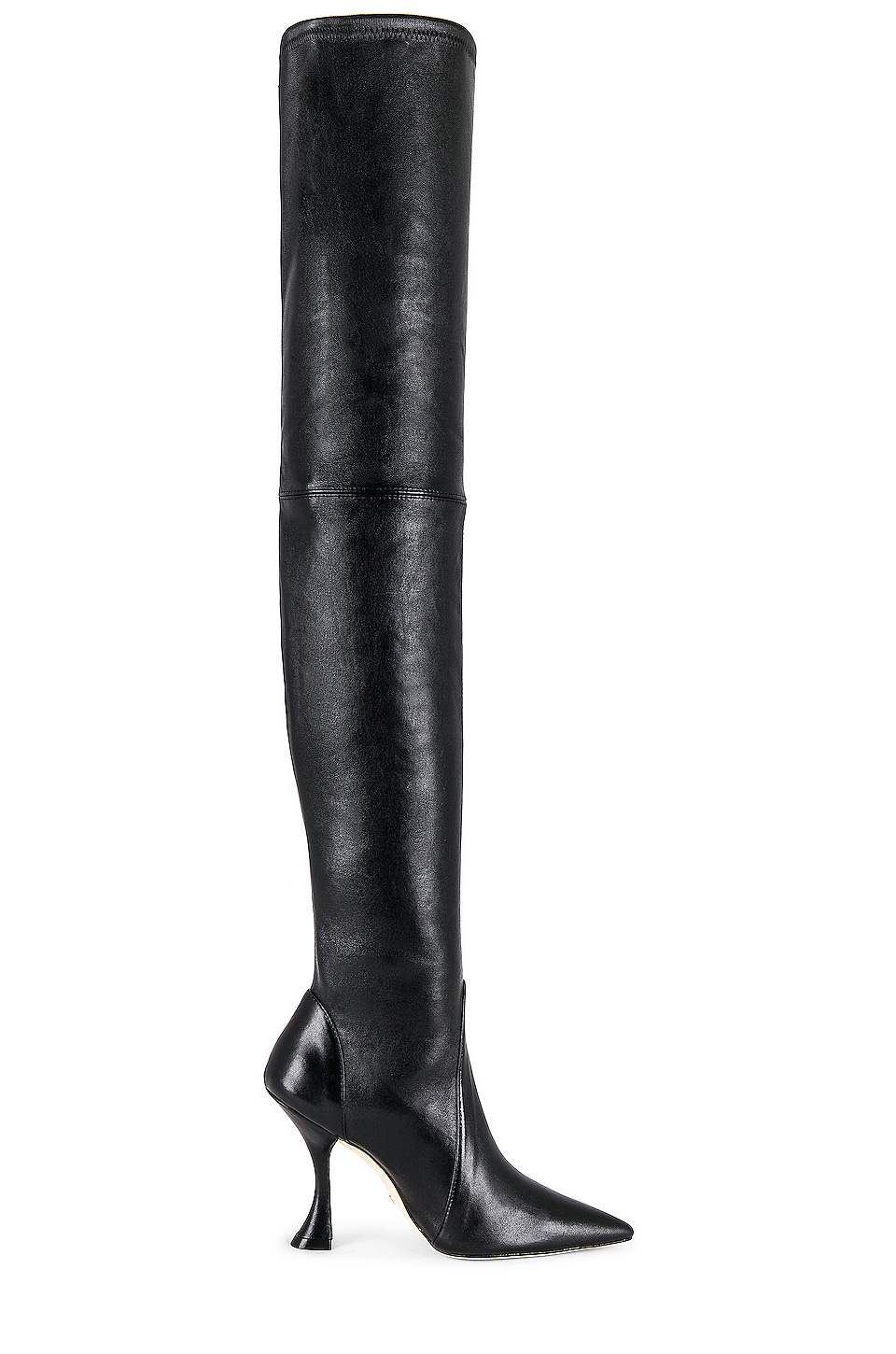 Stuart Weitzman UltraStuart XCurve 100 Boot in Black | REVOLVE