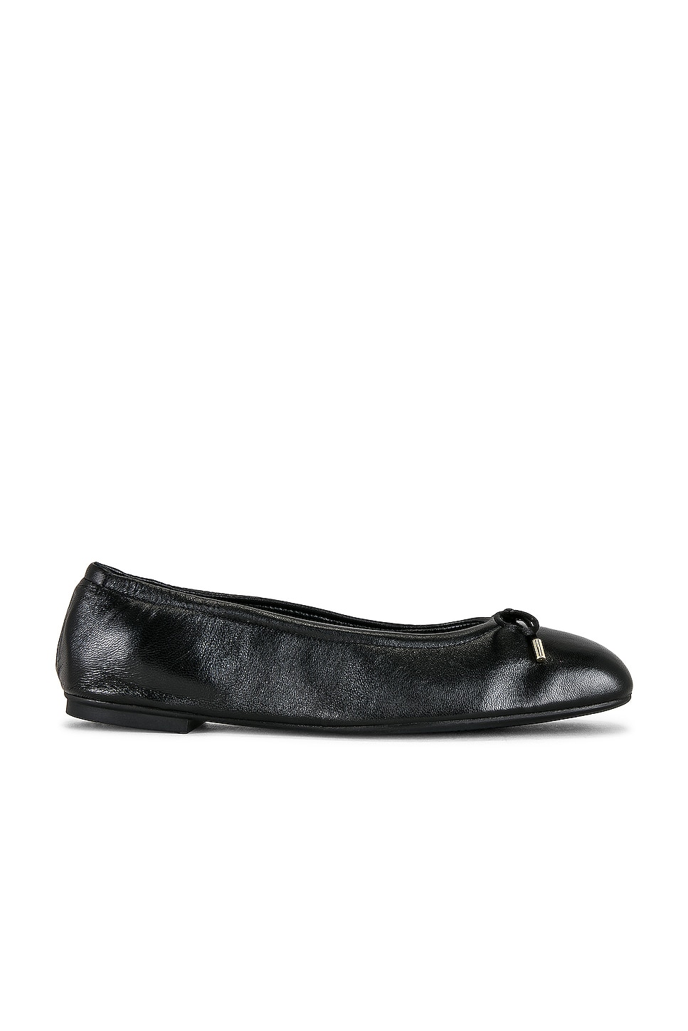 Stuart Weitzman Bardot Ballet Flat in Black | REVOLVE