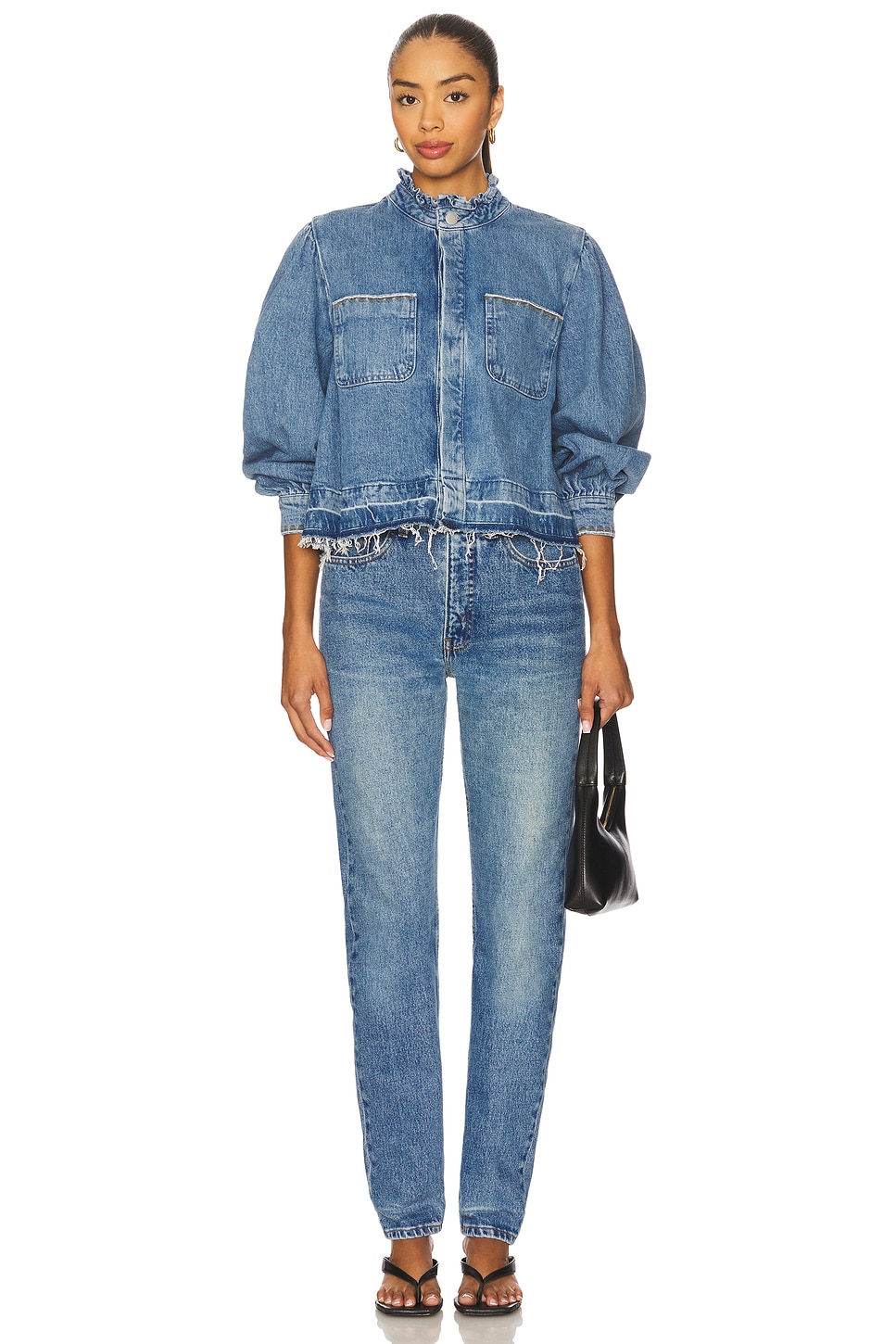 Seventy + Mochi Ziggy Cropped Jacket in Rodeo | REVOLVE