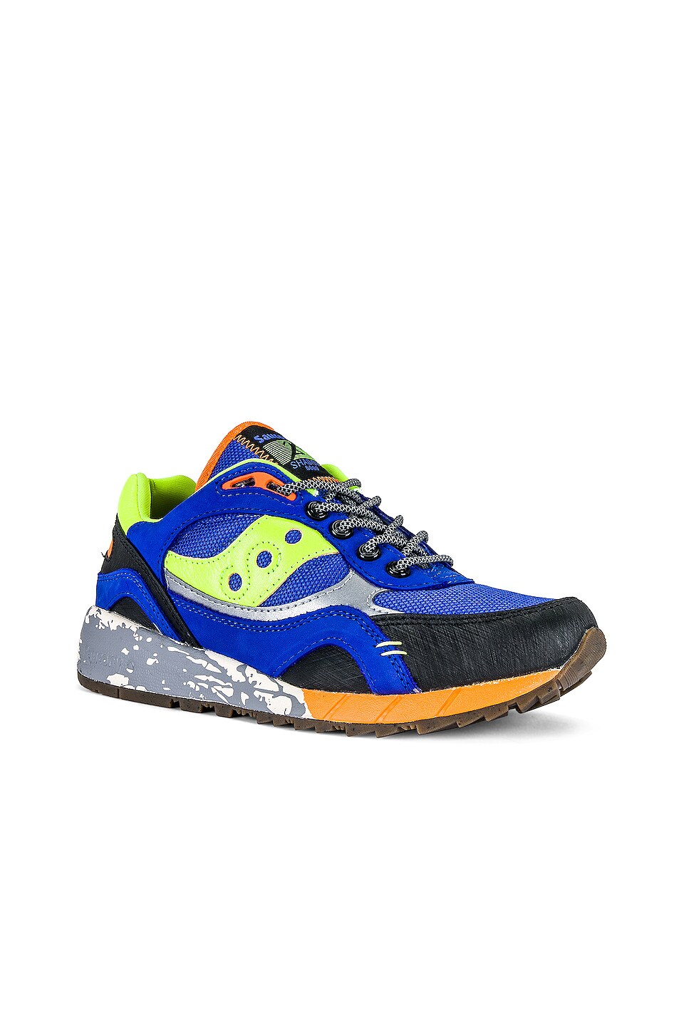 Saucony Shadow 6000 Trail in Blue & Lime