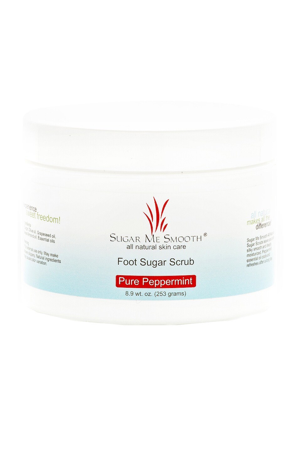Sugar Me Smooth Pure Peppermint Foot Sugar Scrub in Pure Peppermint